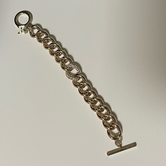 Victoria's Secret Jewelry Nwot Victorias Secret Gold Chain Gems